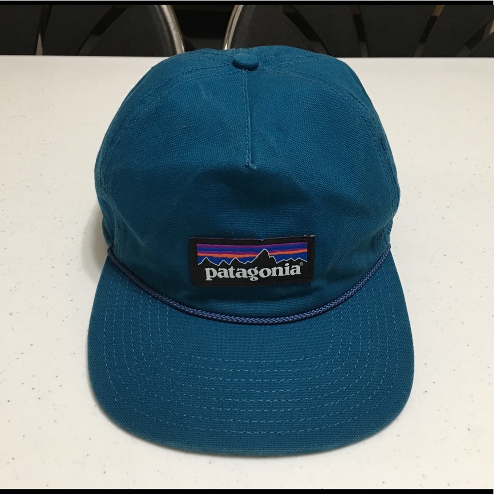 Patagonia Vintage Blue Snapback Hat